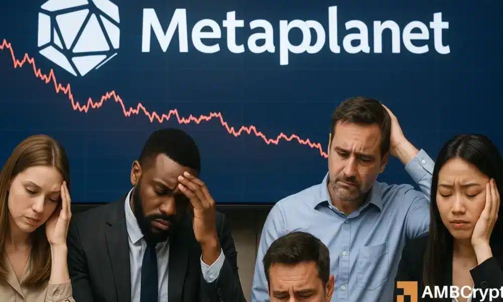 Metaplanet 的比特币策略在暴跌 54% 后陷入困境 – 详情