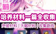 原神茜特菈莉突破材料一览