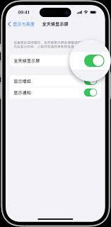 苹果iPhone15怎么关闭全天候显示屏