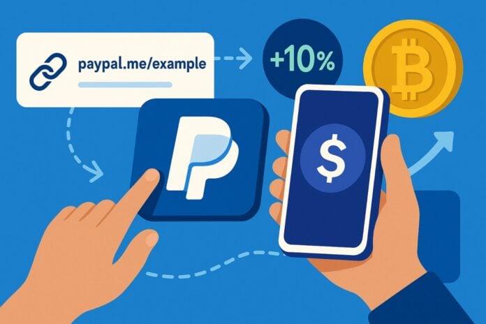 PayPal 点燃 P2P 支付浪潮：个人链接、交易量增长（+10%）以及加密货币的到来