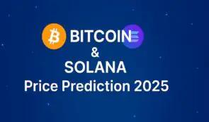2025 年三大价格预测：比特币、Solana 和具有 1000 倍潜力的热门预售代币