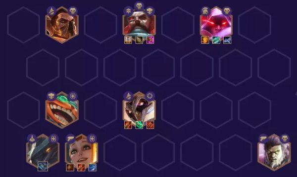 LOL 云顶之弈10.18海盗王阵容攻略